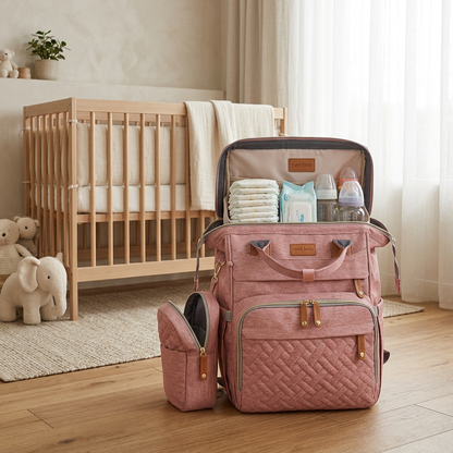 Diaper bag backpack