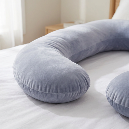 Close up of the HushHug pillow fabric